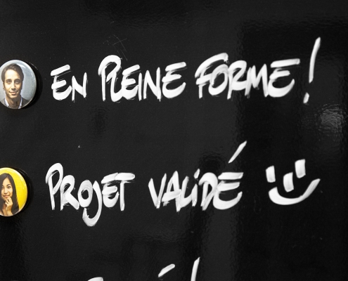 Outil collaboratif présentant l'humeur des individus