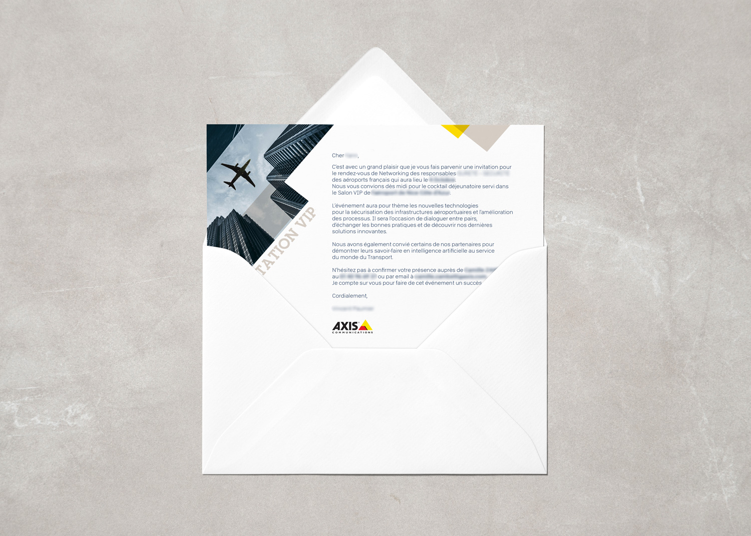 AxisCommunications invitation VIP