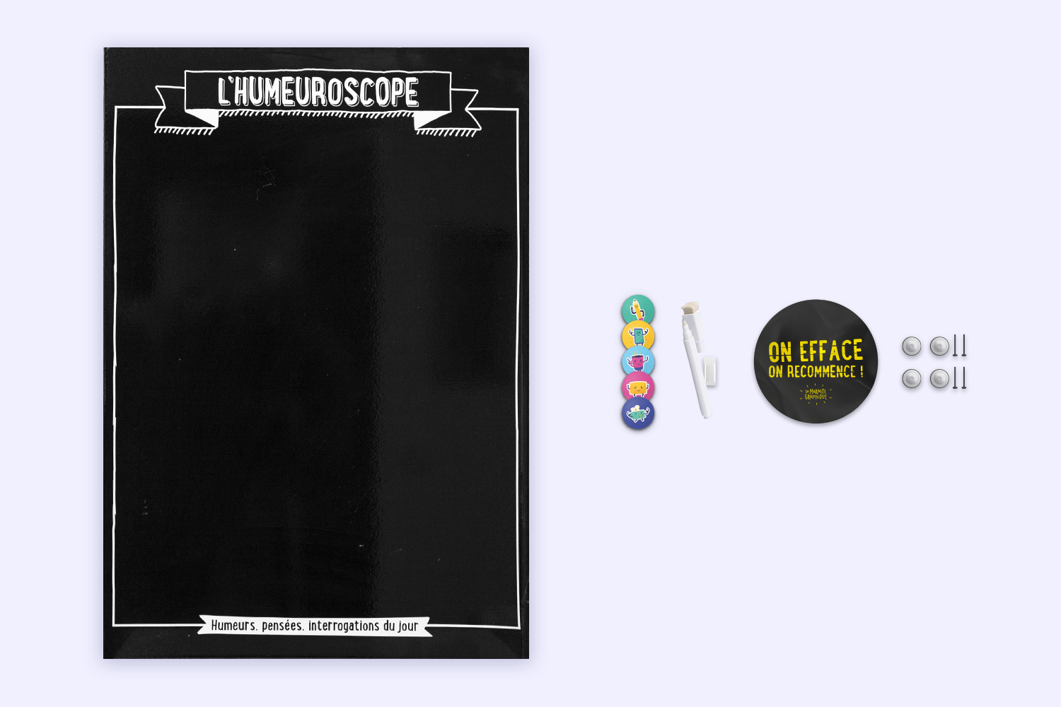 Humeurs Noires avec accessoires inclus